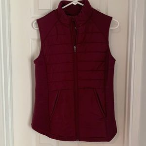 Maroon vest